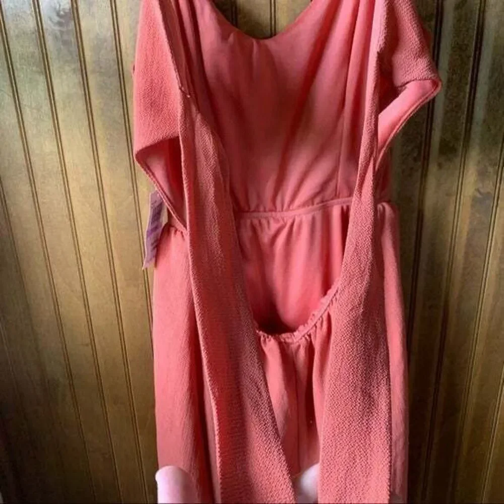 B. Darlin NWT Fit and Flare Open-Back Dress Junior's  Size 11/12